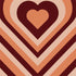 Autumn Heart Pattern Nintendo 2DS XL (2017) Skin